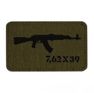Odzież taktyczna i umundurowanie - Helikon TEX M-Tac naszywka AKM 7,62x39 Laser Cut Ranger Green/Black M-TAC.51110232 - miniaturka - grafika 1