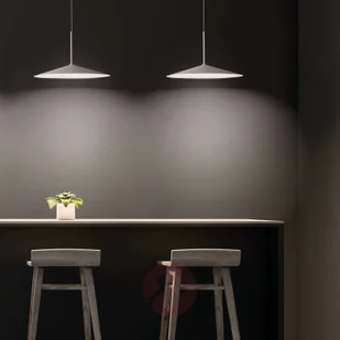 Linea Light Lampa wisząca LED Poe Plus, biała - Lampy sufitowe - miniaturka - grafika 2
