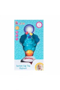 Bambam Grzechotka słonik na przyssawkę 5O40EG 5O40EG SAM One size - Grzechotki dla dzieci - miniaturka - grafika 2