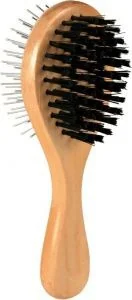 Trixie Szczotka dwustronna drewniana okrągła 2322 - Szczotki i furminatory Trixie Szczotka dwustronna drewniana okrągła 2322 - Szczotki i furminatory - miniaturka - grafika 2