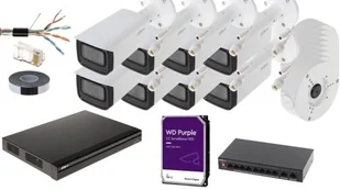 ABCVISION Zestaw do monitoringu 8 kamer IP 4 MPX motozoom ZEM-Z86D - Zestawy do monitoringu - miniaturka - grafika 2