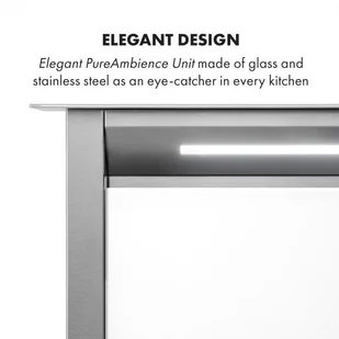 Klarstein Royal Flush Eco 60 Biały (CGCH3-RoyFlush-60WH) - Okapy kuchenne - miniaturka - grafika 7