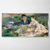 Obrazy i zdjęcia - PL Coloray Obraz Szklany kobiety dziewczyny łąka 140x70cm - miniaturka - grafika 1