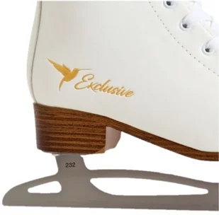 SMJ Łyżwy figurowe Exclusive białe Rozmiar buta: 37 - Łyżwy - miniaturka - grafika 3
