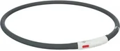 Pozostałe akcesoria dla psów - Trixie Opaska świecąca USB, dla psa, czarna, silikon, XSXL: 70 cm/ 10 mm, - miniaturka - grafika 1