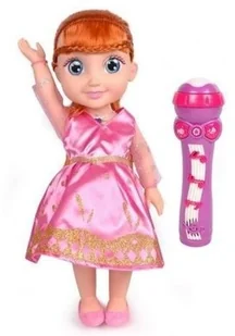 Artyk Lalka Natalia księżniczka z mikrofonem - Lalki dla dziewczynek - miniaturka - grafika 2