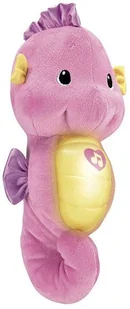Fisher Price Świecąco grający konik morski różowy DGH83 DGH84 - Maskotki i pluszaki - miniaturka - grafika 7