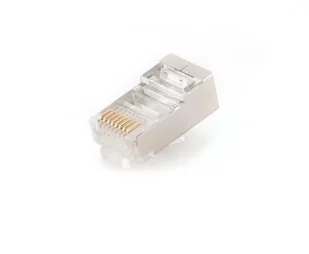 Gembird wtyk RJ45 FTP ekranowany kat 6 8P8C 10szt PLUG6SP/10 - Wtyczki i adaptery - miniaturka - grafika 4