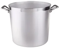 Garnki - Pentole Agnelli pentole agnelli fama338 cylindrycznych garnek z 2 uchwytami, aluminium, srebrny FAMA338 - miniaturka - grafika 1