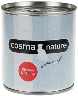 Cosma Nature 6 x 280 g Tuńczyk i krewetki - Mokra karma dla kotów - miniaturka - grafika 4