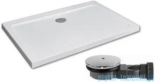 Radaway Essenza New KDJ-B kabina prysznicowa 100x120 lewa przejrzyste + brodzik Doros D + syfon 385083-01-01L/384054-01-01/SDRD1210-01 - Kabiny prysznicowe - miniaturka - grafika 4