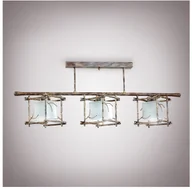 Lampy sufitowe - Light4home Żyrandol SAVANNAH KUBO 3xE27/40W/230V jasny - miniaturka - grafika 1