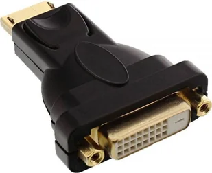 InLine Adapter AV DisplayPort na DVI-D 24+1 Czarny 17199J - Adaptery i przejściówki InLine Adapter AV DisplayPort na DVI-D 24+1 Czarny 17199J - Adaptery i przejściówki - miniaturka - grafika 2