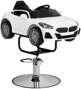 GABBIANO Fotel fryzjerski dziecięcy samochodzik bm biały P138157 - Fotele fryzjerskie - miniaturka - grafika 15