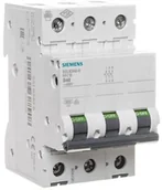 Bezpieczniki elektryczne - Siemens Wyłącznik nadprądowy 3P B 40A 6kA AC 5SL6340-6 - miniaturka - grafika 1