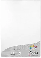 Papier do drukarek - Clairefontaine 24385C opakowanie z 25 arkuszami pyłków, DIN A4, 210 x 297 mm, 210 g, masa perłowa biała 24385C - miniaturka - grafika 1