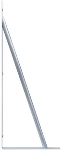 vidaXL Lumarko Wsporniki do słupków ogrodzeniowych, 3 szt., stal galwanizowana! 148989 - Akcesoria do ogrodzeń - miniaturka - grafika 5