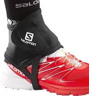Akcesoria turystyczne - Salomon Trail Gaiters Low ochraniacze na buty, czarne - M czarny L32916600 - miniaturka - grafika 1