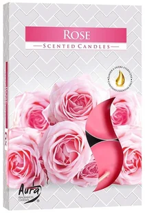 Podgrzewacz zapachowy Rose róża 6 szt. - Świece - miniaturka - grafika 2