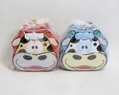 Wyposażenie pokoiku dziecięcego - SKARBONKA Metalowa Krówka na kłódkę - miniaturka - grafika 1