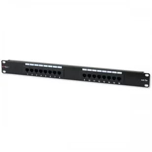 Techly Techly Patch panel 1U UTP 16xR J45 Cat.5e, czarny 1_614556 - Panele krosownicze - miniaturka - grafika 8