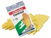 Inne artykuły do sprzątania - Vileda 101018/100540 rękawice Contact Żółty 101018 / 100540 - miniaturka - grafika 1