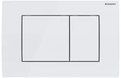 Przyciski spłukujące - Geberit Przycisk spłukujący podwójny Delta 30 biały - miniaturka - grafika 1
