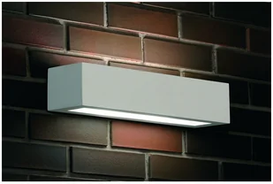 Nowodvorski Kinkiet GIPSY PROSTOKĄT M 2207 Biały - Lampy ścienne - miniaturka - grafika 3