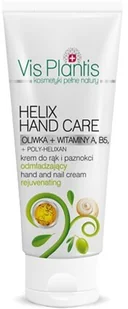 Vis Plantis Helix Hand Care Krem Do Rąk i Paznokci Odżywczy Odmładzający Oliwka Witaminy A B5 E + Poly Helixan 75ml - Balsamy i kremy do ciała - miniaturka - grafika 3