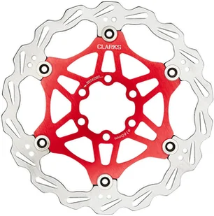 Clarks Clarks Lightweight Disc-Rotor 6-otworów, red 180mm 2020 Tarcze hamulcowe CFR-06-180-RED - Części rowerowe Clarks Clarks Lightweight Disc-Rotor 6-otworów, red 180mm 2020 Tarcze hamulcowe CFR-06-180-RED - Części rowerowe - miniaturka - grafika 1