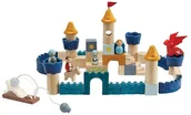 Klocki - Plan Toys Klocki "Zamek rycerski" - 47 el. - 3+ - miniaturka - grafika 1