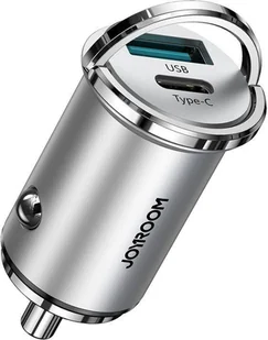 Joyroom Joyroom szybka ładowarka samochodowa USB Typ C / USB 45 W 5 A Power Delivery Quick Charge 3.0 AFC SCP szary (C-A35) C-A35 - Ładowarki samochodowe - miniaturka - grafika 2