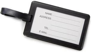 Wittchen 56-30-008-90 Identyfikator do bagażu czarno - niebieski - Akcesoria turystyczne - miniaturka - grafika 2