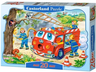 Castorland STAŻ POŻARNA Puzzle 20 MAXI C-02146 - Puzzle - miniaturka - grafika 2