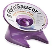 Akcesoria dla gryzoni - SHARPLES Small N Furry napęd talerz podstawka pod filiżankę "latający", mały, 12,7 cm 570973 - miniaturka - grafika 1