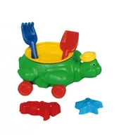 Zabawki do piasku - Nina, Komplet do piasku, żółw, 5 elementów - miniaturka - grafika 1