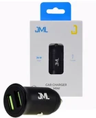 Ładowarki samochodowe - JML Ładowarka samochodowa JML CC-101 2 x USB 4,8A 24W 133651 - miniaturka - grafika 1