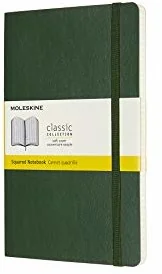 Moleskine Notes 13x21 kratka myrtle green - Szkolne artykuły papiernicze - miniaturka - grafika 2