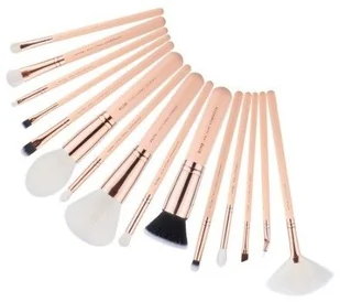 Jessup T444 Zestaw 15 pędzli do makijażu Peach puff/rose gold - Pędzle do makijażu - miniaturka - grafika 4