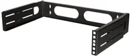Szafy rack - LogiLink 19"" Wandhalterung 2 HE schwarz W02B40B - miniaturka - grafika 1