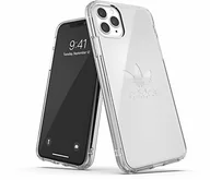 Etui i futerały do telefonów - Adidas Oryginalne etui kompatybilne z iPhone 11 Pro Max, duże logo z nadrukiem, przezroczyste etui ochronne na telefon komórkowy - przezroczyste 36406 - miniaturka - grafika 1
