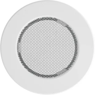 Parkanex Kominkowa Okrągła fi 100 Biała Wentylacyjna - Kratki wentylacyjne - miniaturka - grafika 2