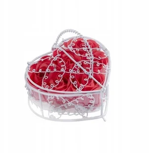 Mydlane Róże w koszyczku romantyczny prezent Mydło - Mydła - miniaturka - grafika 3