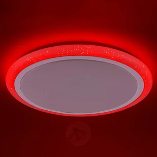 Leuchten Direct Nowoczesna lampa sufitowa biała w tym RGB LED z pilotem - Mars - Lampy sufitowe - miniaturka - grafika 5
