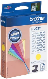 Brother LC223Y - Tusze oryginalne - miniaturka - grafika 4