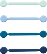 Maskownice do kabli - BlueLounge Opaski magnetyczna na kable MagWrap S 4 szt. BLUMW4-BAST - miniaturka - grafika 1