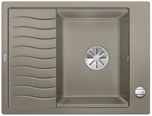 Blanco ELON 45 S Silgranit PuraDur Tartufo odwracalny korek auto. InFino kratka ociekowa 524821 - Zlewozmywaki Blanco ELON 45 S Silgranit PuraDur Tartufo odwracalny korek auto. InFino kratka ociekowa 524821 - Zlewozmywaki - miniaturka - grafika 1