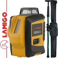 Sprzęt geodezyjny - LAMIGO Laser liniowy Cross 3.2 Tyczka rozporowa 3,2m SurvGeo - miniaturka - grafika 1