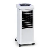 Klimatory - Klarstein Windspiel, chłodnica powietrza, 100 W, 12-godzinny timer, pilot zdalnego sterowania, biała ACO18-Windspiel WH - miniaturka - grafika 1