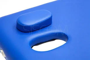 Bodyfit Stół łóżko do masażu Aluminiowe 3 segmentowe niebieskie XXL 551 Łóżko XXL - Stoły i łóżka do masażu - miniaturka - grafika 10